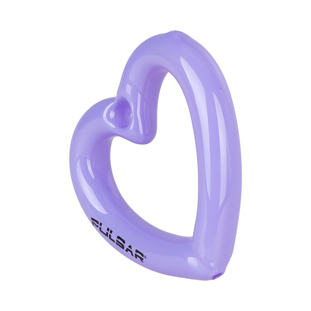 Pulsar Balloon Heart Glass Pipe Set - 4.5 Inch