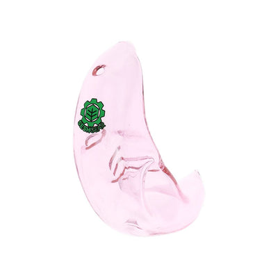Moonlit Crescent Glass Hand Pipe - 3.75"