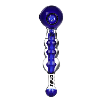 Pulsar Chillr Glycerin Glass Hand Pipe - 7.5" / Blue – image 2