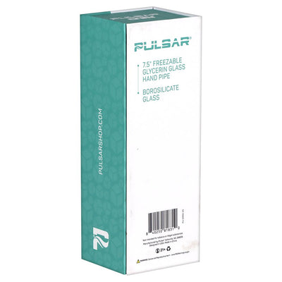 Pulsar Chillr Glycerin Glass Hand Pipe - 7.5" / Blue – image 6