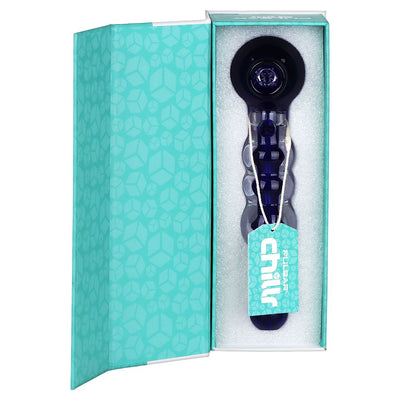 Pulsar Chillr Glycerin Glass Hand Pipe - 7.5" / Blue – image 4