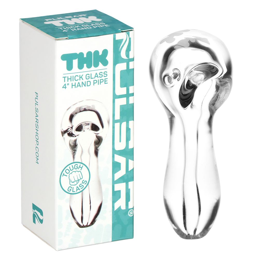 Pulsar "THK" 9mm Glass Spoon Pipe - 4" – image 4
