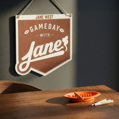 Jane West Gameday Football Ashtray