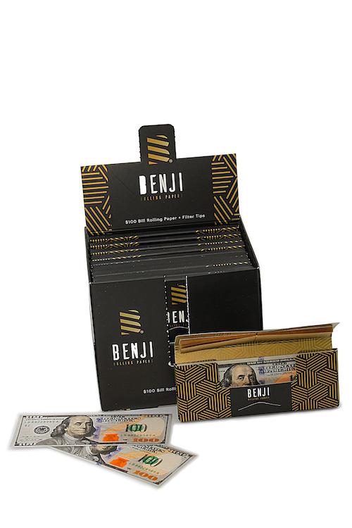 Benji Luxury Hundred Dollar Bill Rolling Papers