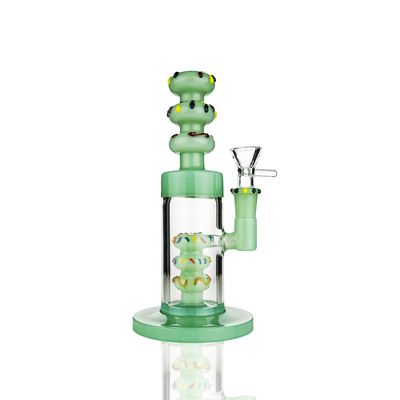 Premium 9-Inch Glass Water Pipe with 14mm Bowl