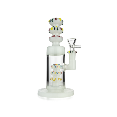 Premium 9-Inch Glass Water Pipe with 14mm Bowl