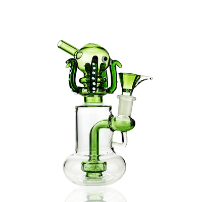 Octopus Percolator Water Pipe Rig - 8 Inch