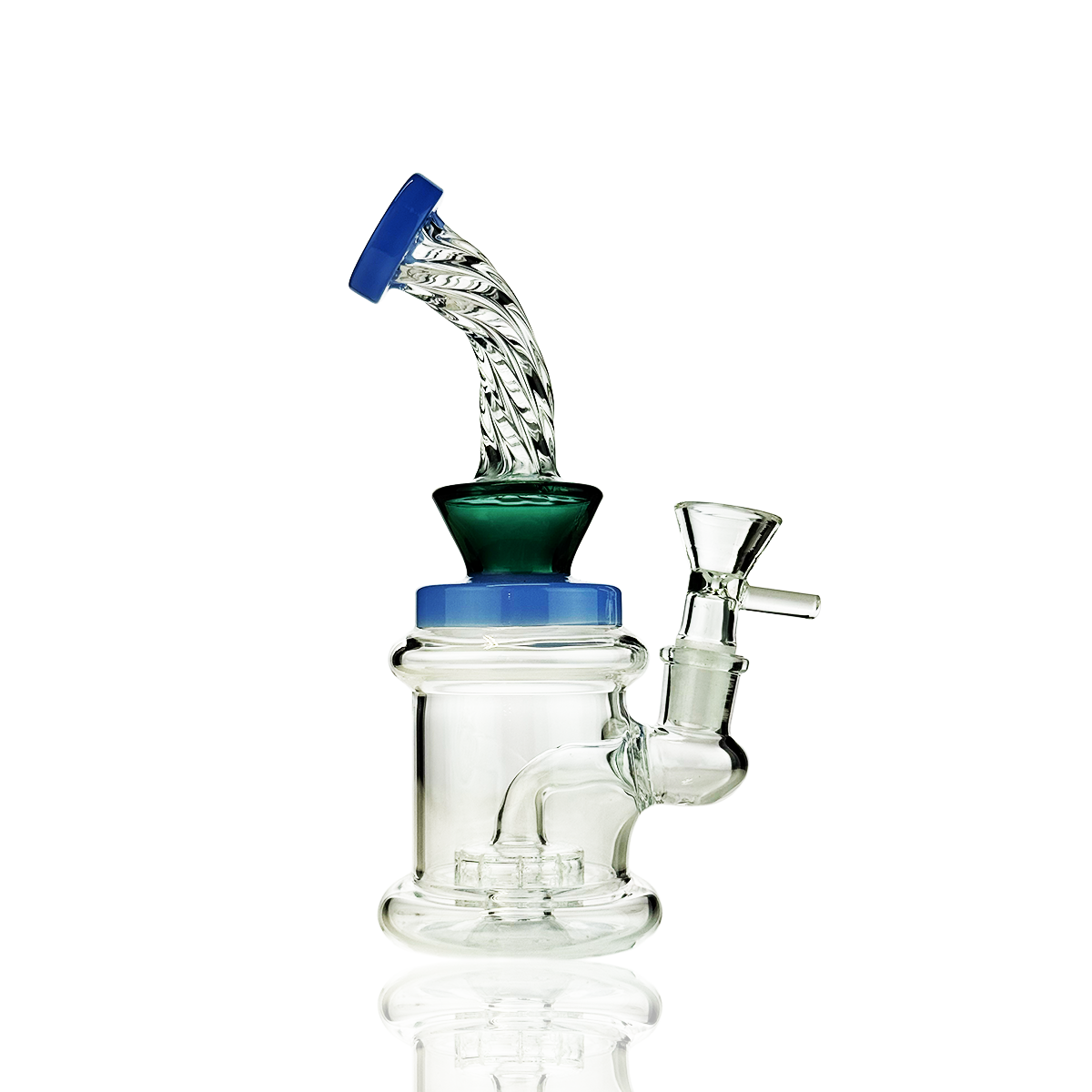 7-Inch Compact Twist Neck Water Pipe