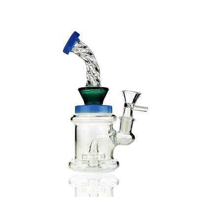 7-Inch Compact Twist Neck Water Pipe