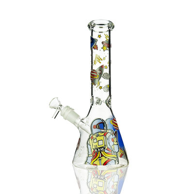 Distinctive 10-Inch Decal Water Pipe