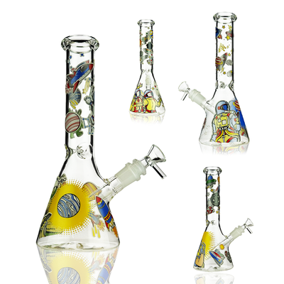 Distinctive 10-Inch Decal Water Pipe