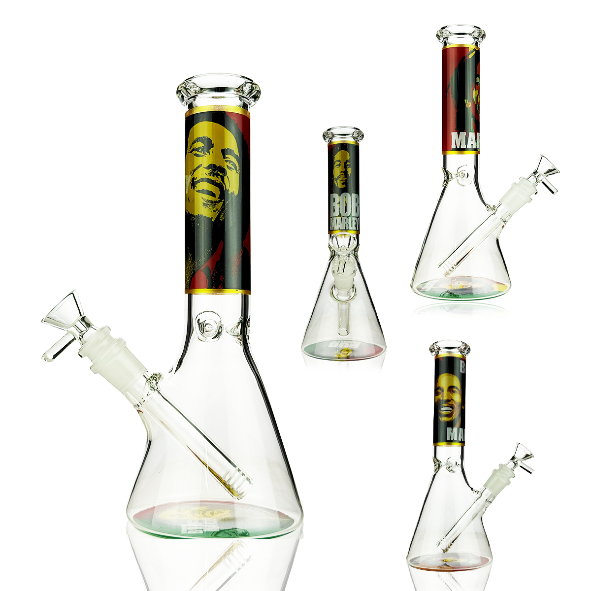 Classic 10-Inch Borosilicate Beaker Water Pipe