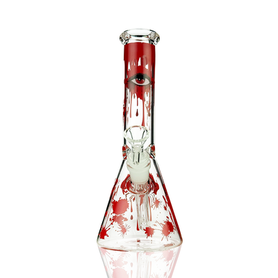 Spectral Decal Beaker Water Pipe - 10 Inch