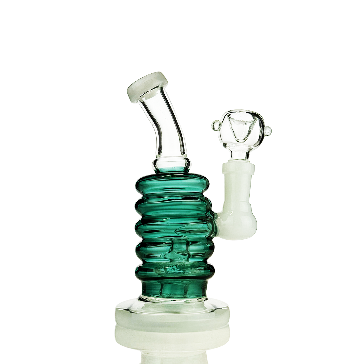 6" Color Tube Ring Body Water Pipe