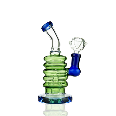 6" Color Tube Ring Body Water Pipe