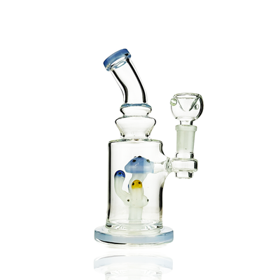 Unique Mushroom Water Pipe with 14mm Bowl