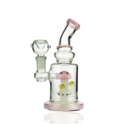 Unique Mushroom Water Pipe with 14mm Bowl