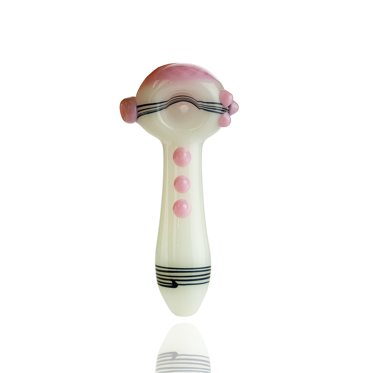 Slime Head Honeycomb Glass Pipe - 4.5 Inch