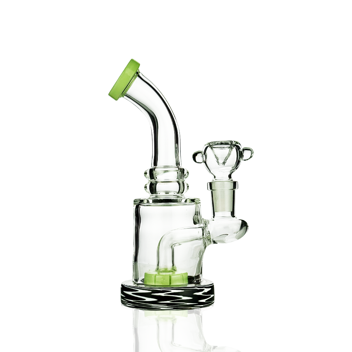 Compact Slime Shower Water Pipe with 14mm Bowl