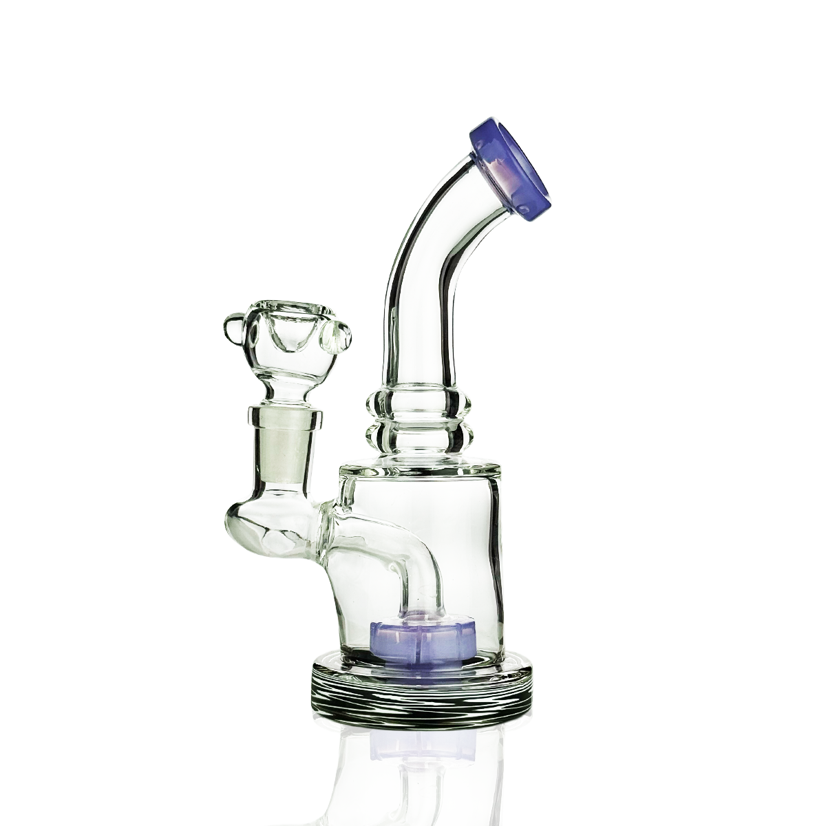 Compact Slime Shower Water Pipe with 14mm Bowl