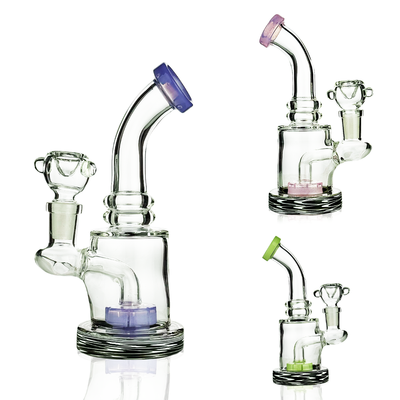 Compact Slime Shower Water Pipe with 14mm Bowl