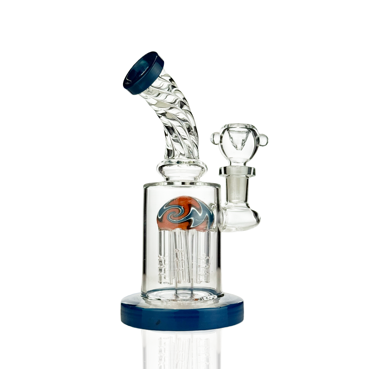 7-inch Tree Perc Water Pipe with Reversal Dome