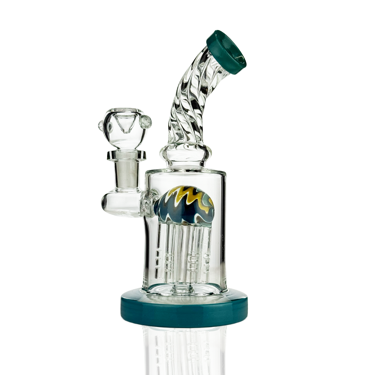 7-inch Tree Perc Water Pipe with Reversal Dome