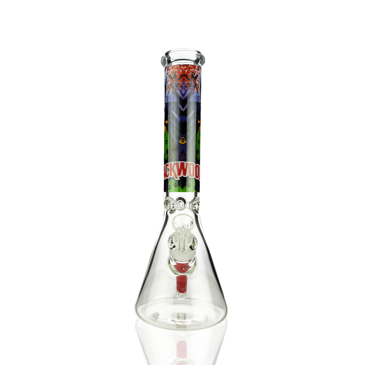 Joker-Inspired 14-Inch Beaker Water Pipe