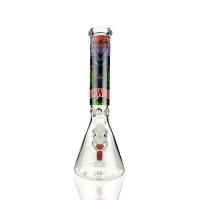 Joker-Inspired 14-Inch Beaker Water Pipe
