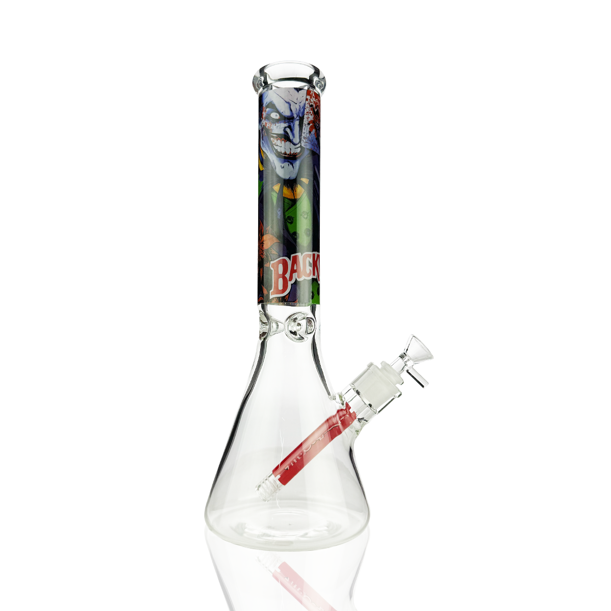 Joker-Inspired 14-Inch Beaker Water Pipe
