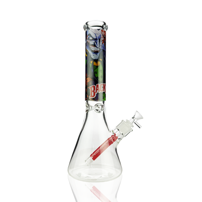 Joker-Inspired 14-Inch Beaker Water Pipe