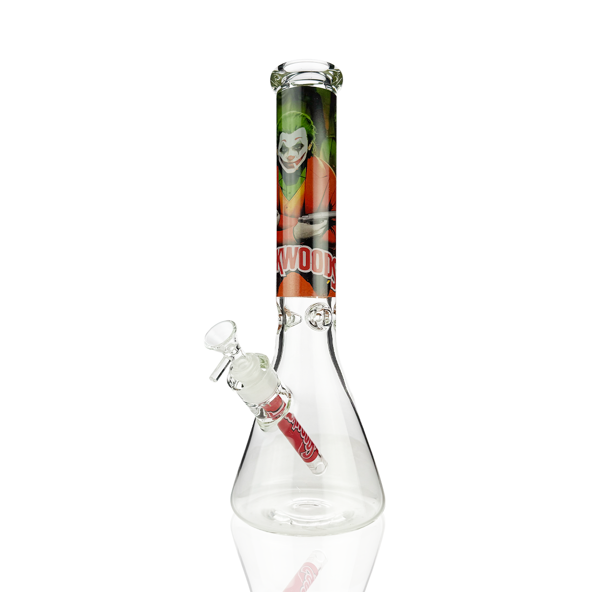 Joker-Inspired 14-Inch Beaker Water Pipe