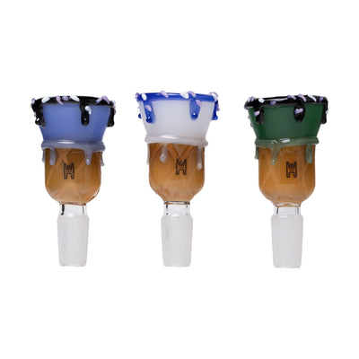 Playful Glass Bowls for 14mm Water Pipes