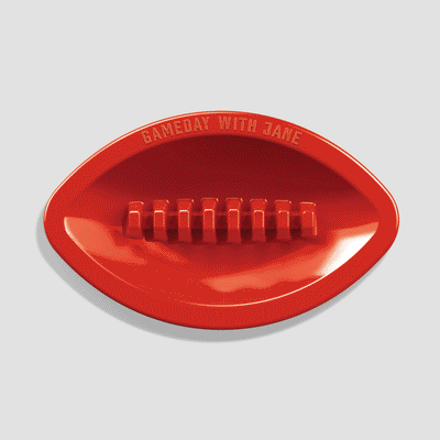 Jane West Gameday Football Ashtray