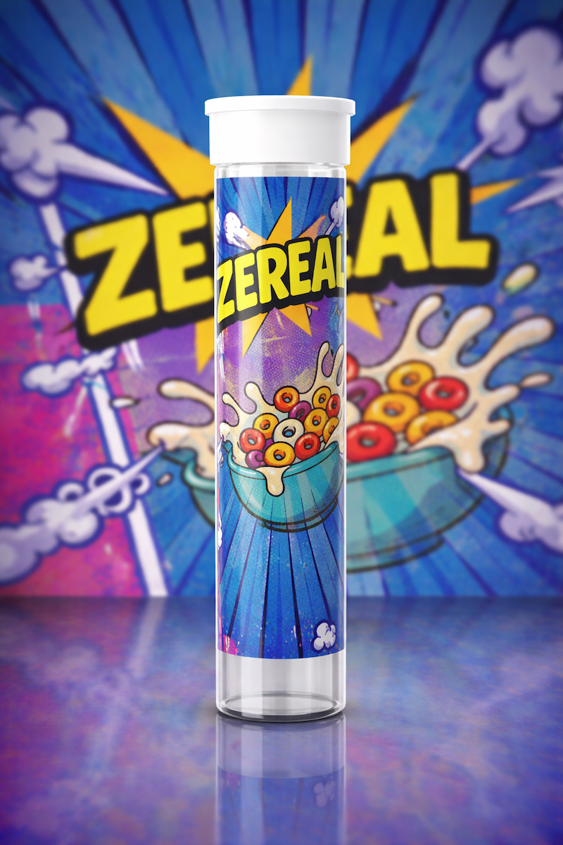 Art-Printed Secure Packaging Tubes - Design N