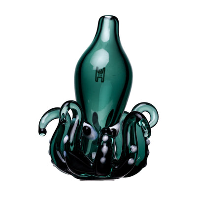 Vibrant Octopus Design Borosilicate Glass Carb Cap