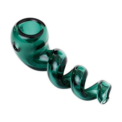 Elegant Spiral Borosilicate Hand Pipe