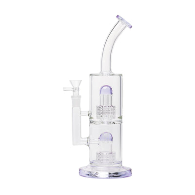 Morpheus Dual Perc Borosilicate Water Pipe