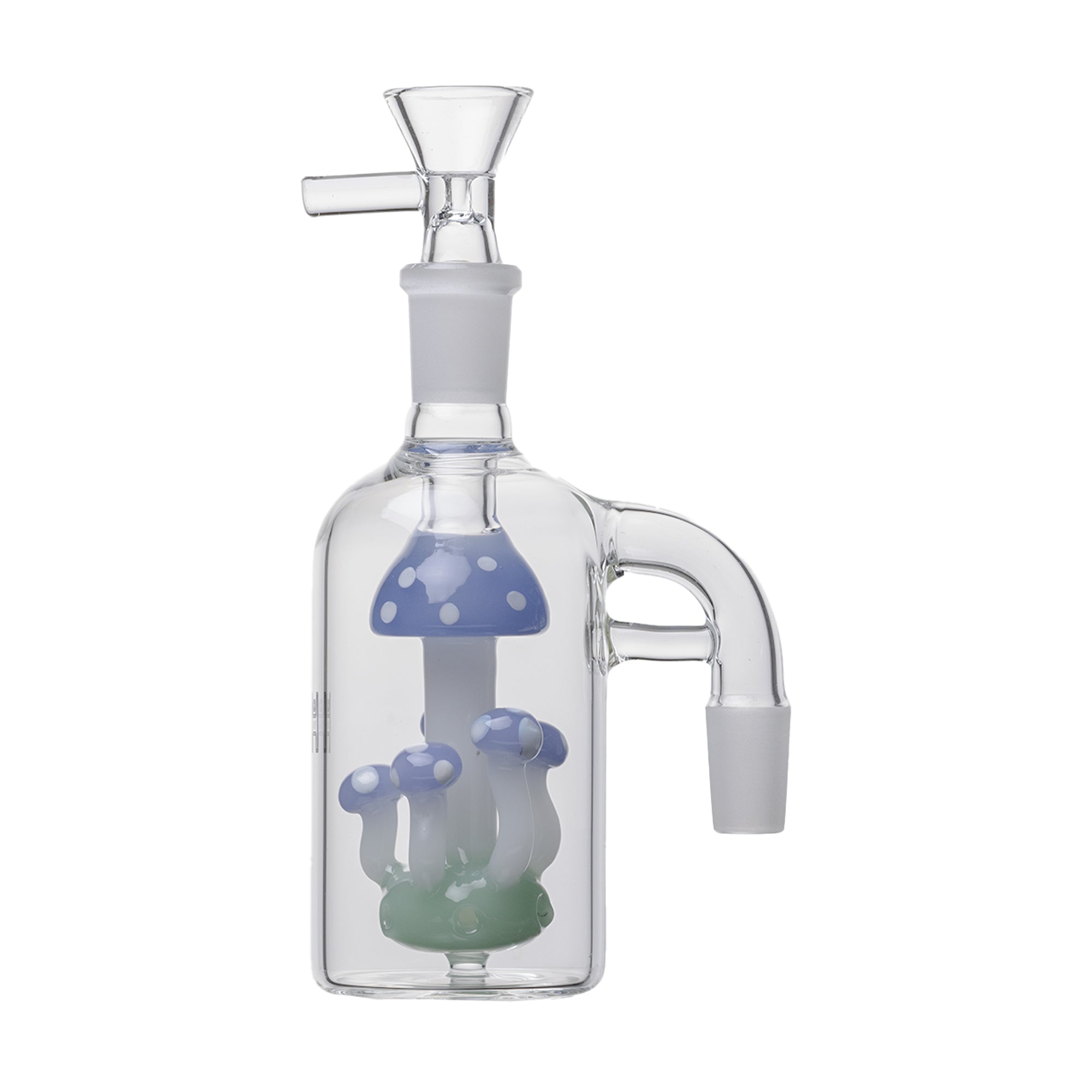Shroom Glass Perc Ash Catcher with Bowl
