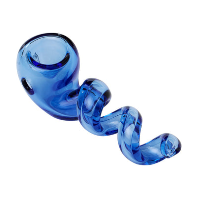 Elegant Spiral Borosilicate Hand Pipe