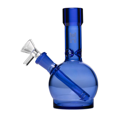 Compact 6-Inch Borosilicate Ball Water Pipe