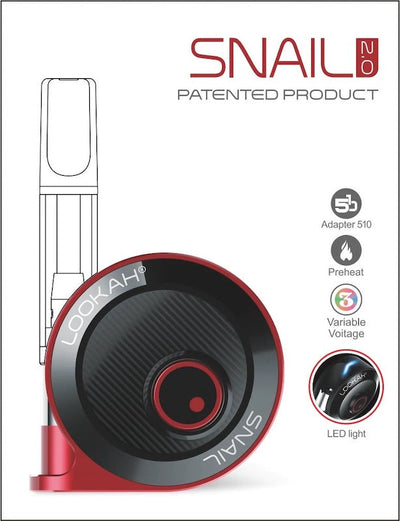 Lookah Snail Compact Cartridge Vaporizer