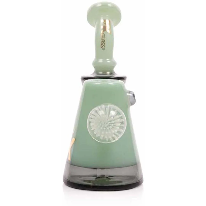 MK Glass Sky Bubbler with Opal Accent