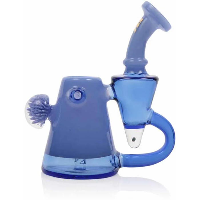 MK Glass Sky Bubbler with Opal Accent