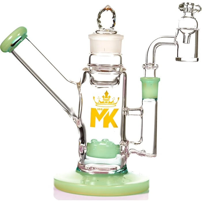 MK Glass 7-Inch Rig with Integrated Stash Jar