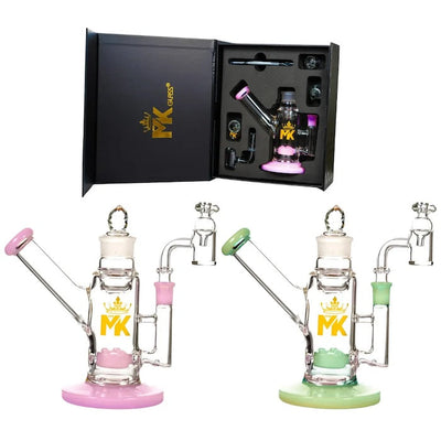 MK Glass 7-Inch Rig with Integrated Stash Jar