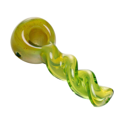 Handcrafted Fumed Glass Spoon Pipe