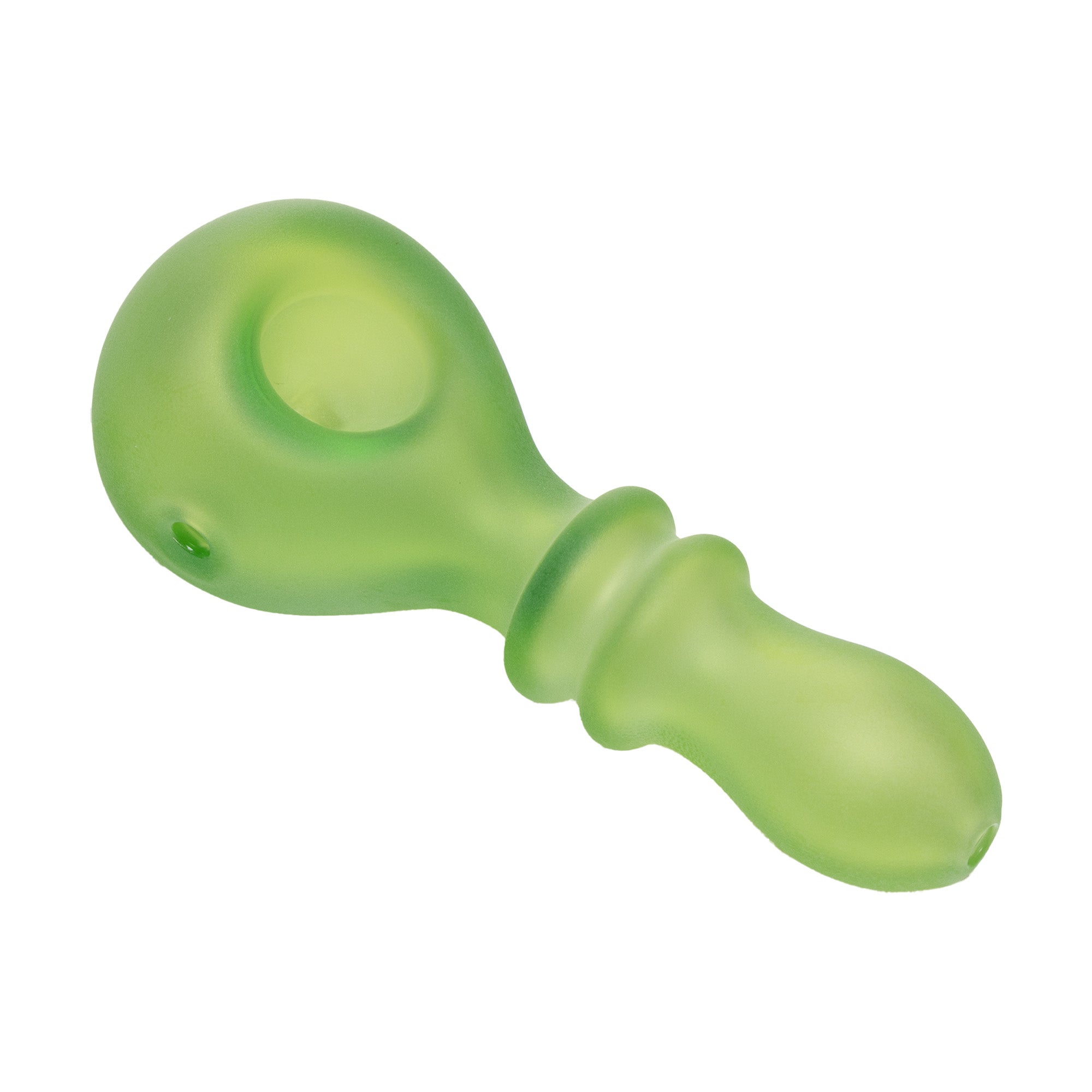 Premium Borosilicate Double Ring Spoon Pipe