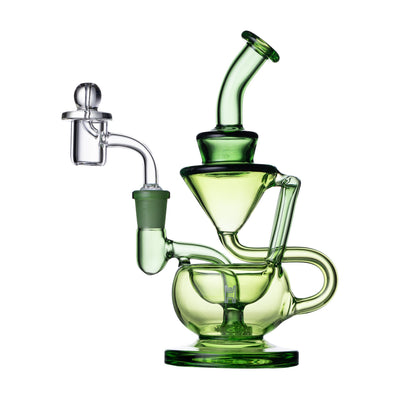 Compact 8-Inch Glass Recycler Rig