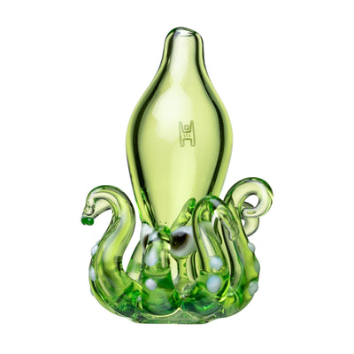 Vibrant Octopus Design Borosilicate Glass Carb Cap